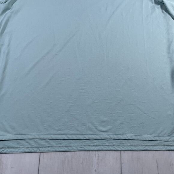 Lululemon Shirt Mens XL Square-Neck Running Short Sleeve Blue Performance - Picture 3 of 10